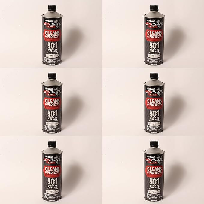 7450001 Echo Red Armor 32 oz. 50:1 Pre-Mixed Ethanol Free Fuel 6 Pack by Unknown