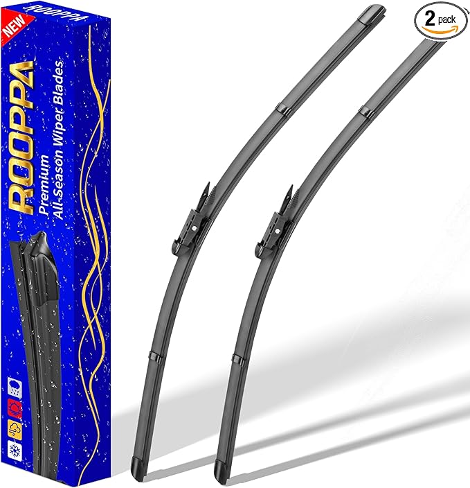 2 wipers Replacement for 2005-2012 Toyota Avalon/2013-2017 Ford by ROOPPA
