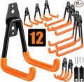 QcoQce 12 Pack Garage Hooks Heavy Duty, Utility Wall Mount Hooks by QcoQce