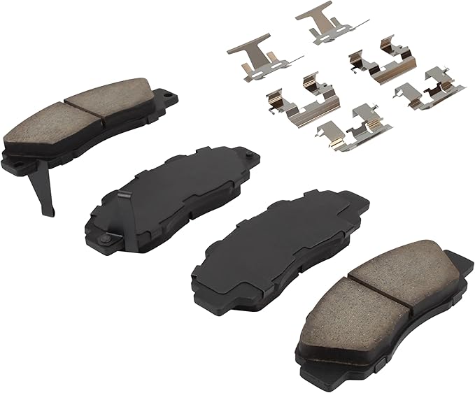 Premium Ceramic Front Brake Pads Compatible - Image 2