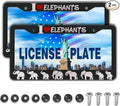 License Plate Frames Black and White Fun License Plate Frame Cover I Love by Unknown