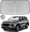 KAYZT Windshield Sun Shade for 2019-2025 2026 Hyun-dai Santa Fe Foldable by KAYZT