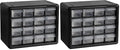 Akro-Mils 16-Drawer Plastic Drawer Storage Cabinet by Akro-Mils