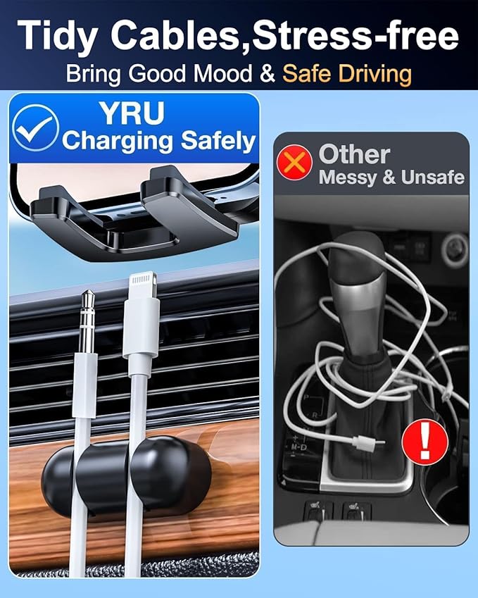 2025 YRU Ultimate Car Phone Holder Mount 【90+LBS Safest Strongest&Patent - Image 6