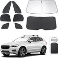 TINGLU Window Shades for Volvo XC60 2018-2024 2025 Accessories Car Side Full by TINGLU