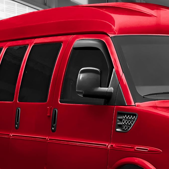 Voron Glass in-Channel Extra Durable Rain Guards - Image 2