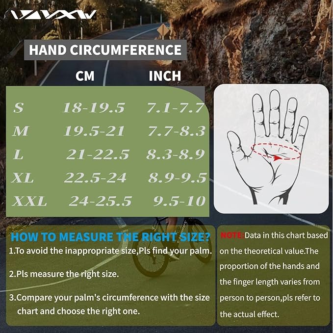VXW High Protection Motorcycle Gloves - Image 7