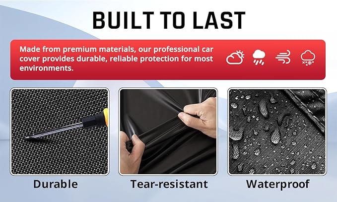 Honda Accord Car Cover Waterproof All Weather - Image 4