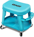 DNA MOTORING Removable Rolling Garage Stool by DNAMOTORING-Tools