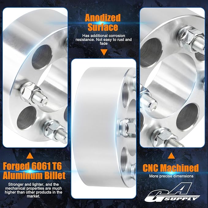 GAsupply 2” 4x4 Wheel Spacers Fits - Image 3