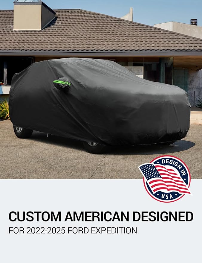 Proadsy Car Cover Custom Fit for Ford Expedition 2022-2026, Waterproof All - Image 2