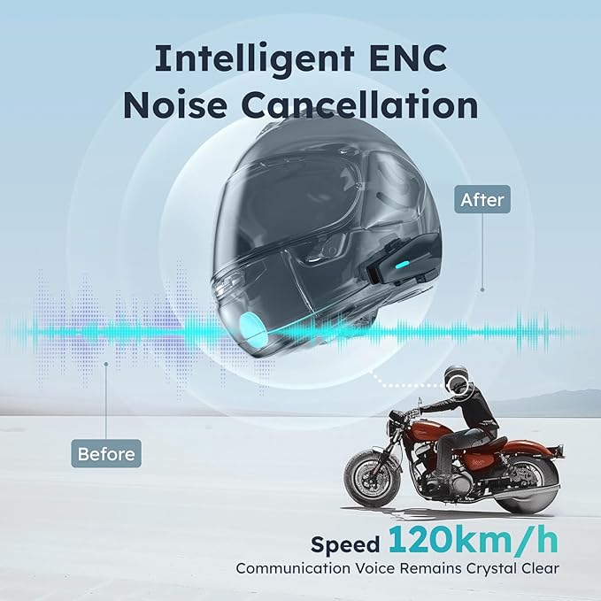 S1 Motorcycle Bluetooth Headset - Image 8