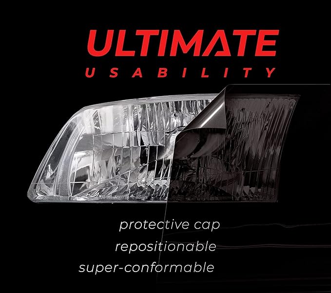 VViViD+ Ultimate Headlight Taillight Tint Vinyl Wrap - Image 3
