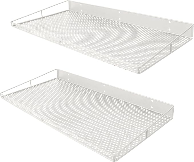 RedCall Heavy-Duty Wall Shelf, 2 Pack Garage Shelf, 23.5" x 12" Large Wall by RedCall