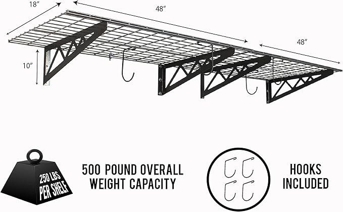 SafeRacks Wall Shelves - Image 5