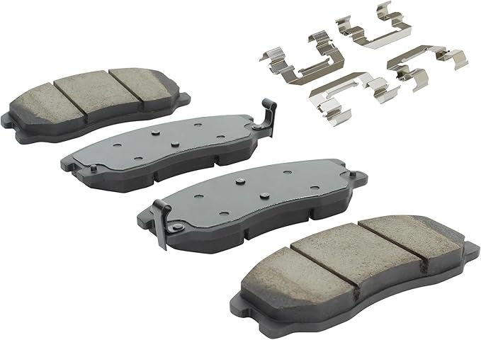 Premium Ceramic Front Brake Pads Compatible - Image 2