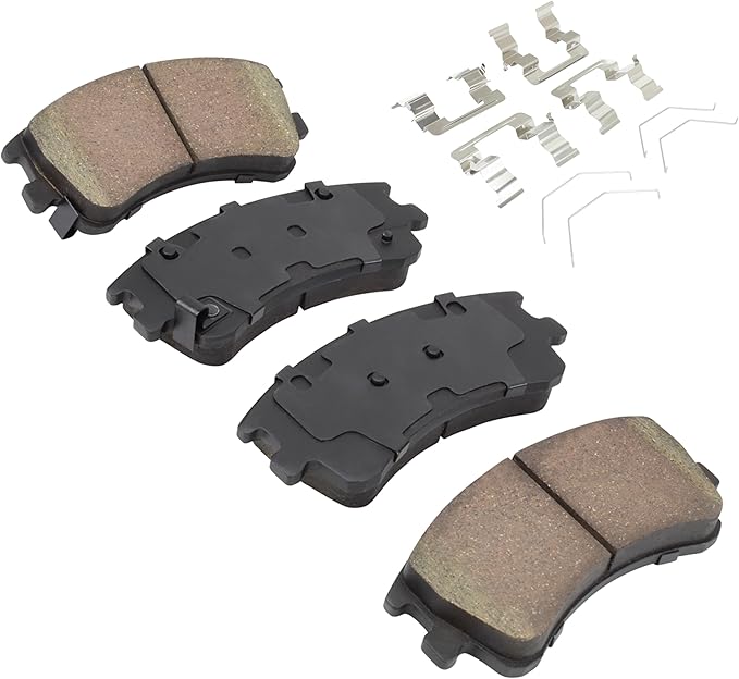 Premium Ceramic Front Brake Pads Compatible - Image 2