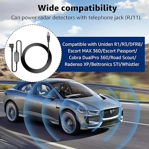USB-C to RJ11 Plug Cable, Radar Detector Cable - Image 6