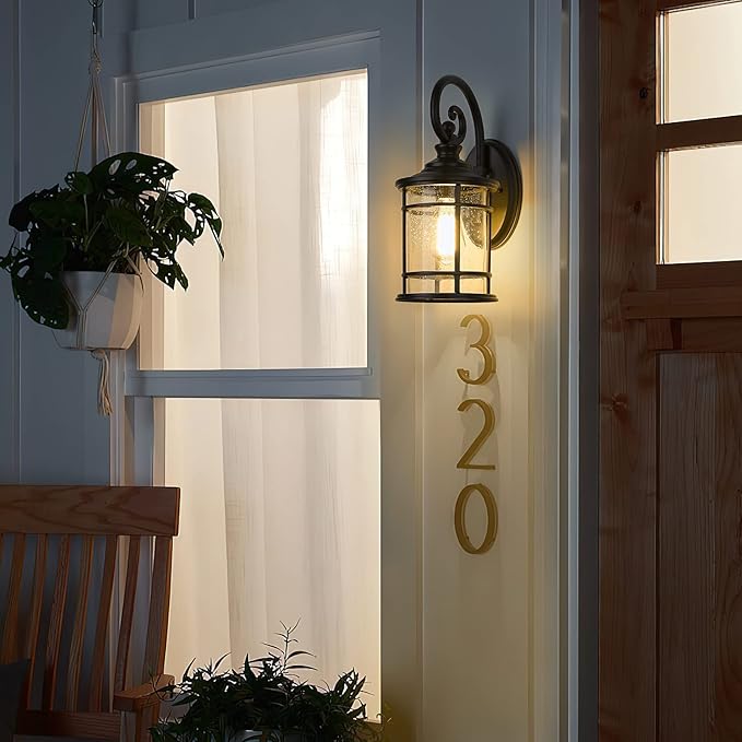 Emliviar Modern Outdoor Wall Lantern - Image 2