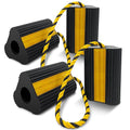 ROBLOCK Wheel Chocks for RV Trailer Camper Truck Car Aircraft, Versatile Heavy by ROBLOCK