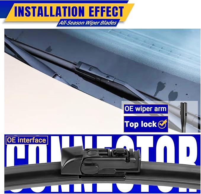 3 wipers Replacement for 2018-2023 Subaru crosstrek/2017-2023 Subaru Impreza - Image 3