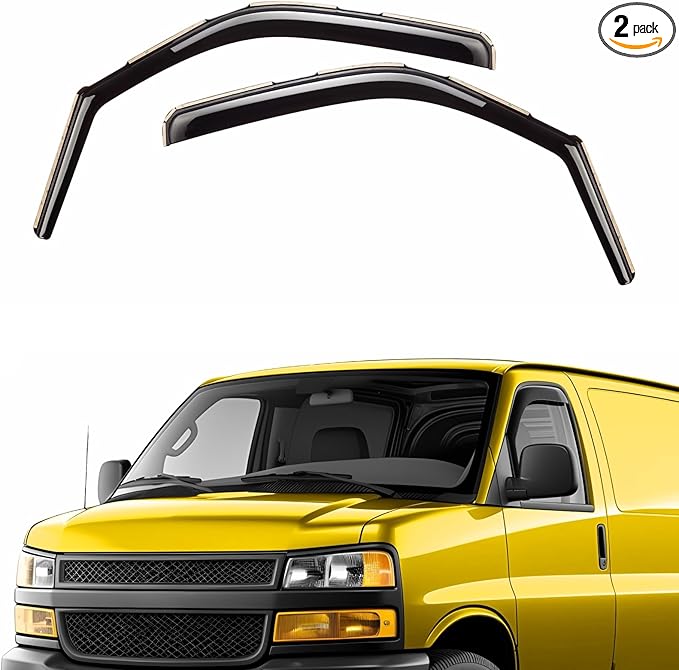 Extra Durable Window Deflectors in-Channel Visors Rain Guards Fit by AEROGUYSCustomfitrainguard