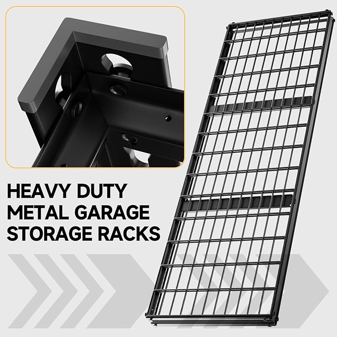 5-Tier 60" W X 20" D X 72" H Storage Shelves 2500LBS Metal Garage Shelving - Image 5