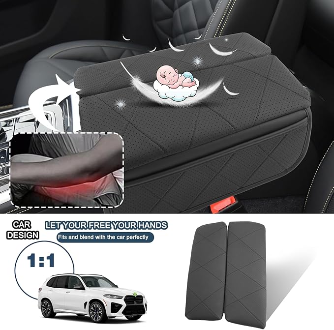 Ruiya BMW X5/X6/X7 Armrest Cover, - Image 6