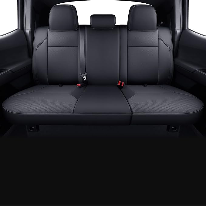 LUCKYMAN CLUB Rear Seat Covers Custom Fit by LUCKYMANCLUB