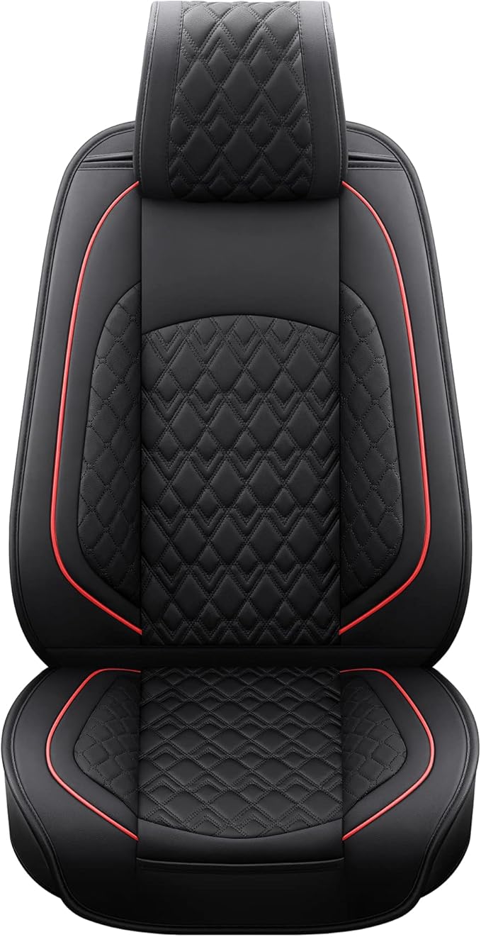 JOJOBAY Car Seat Covers for Dodge Ram 2 Pcs Front, Fit Ram 2009-2025 - Image 8