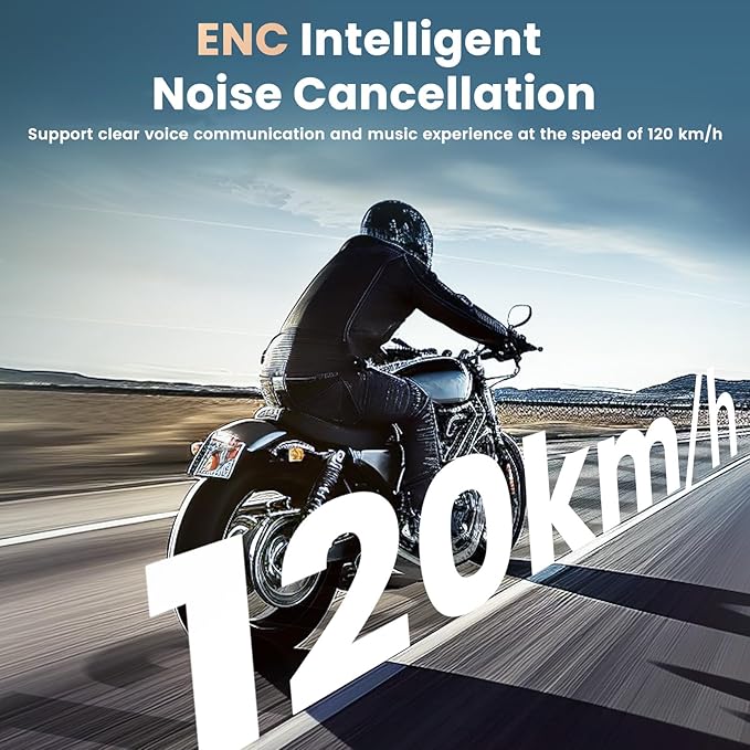 1200mAh Motorcycle Helmet Bluetooth Headset - Image 4