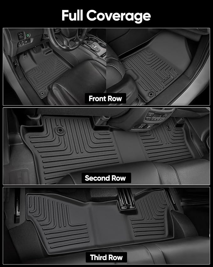 Car Floor Mats for Honda Pilot 2016-2022 8 Seats, Accessories for Honda Pilot - Image 7