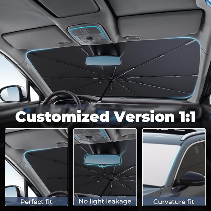Windshield Sun Shade Umbrella: for Honda Accord 2022 2023 2024 2025 - Image 2