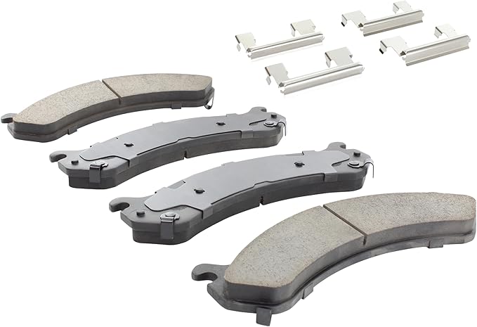 Premium Ceramic Front Brake Pads Compatible - Image 2