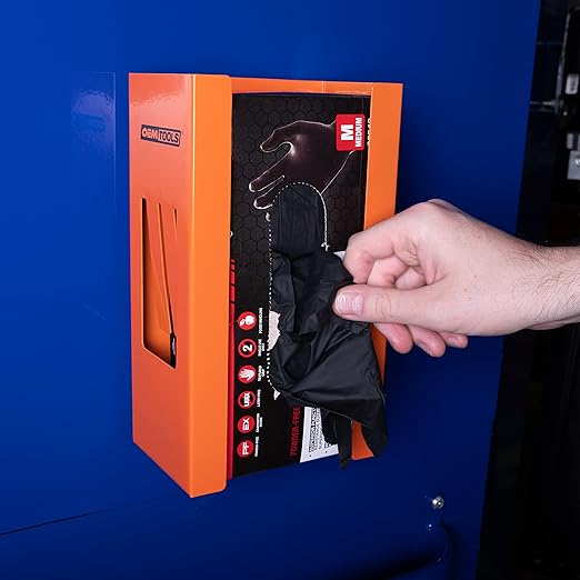 OEMTOOLS 23126 Orange Magnetic Glove Dispenser, Disposable Gloves Box Holder - Image 7