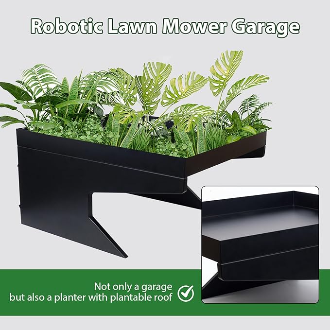 Weatherproof Robotic Lawn Mower Garage - Image 2