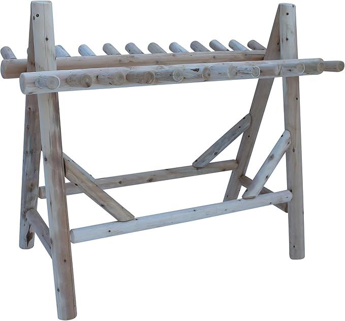 22-Place Freestanding Ski Log Racks, Pole Ski Holders, Garage Racks - Image 3