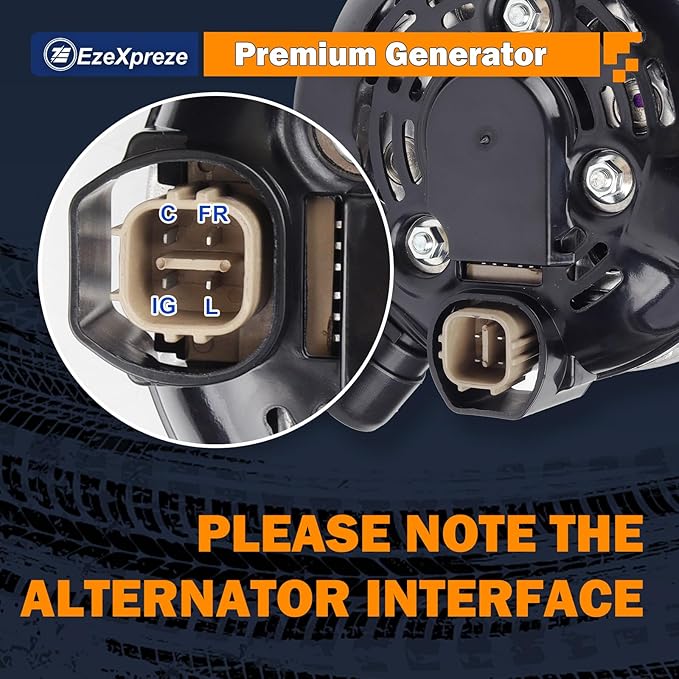 EzeXpreze New Alternator fit for Honda for Accord 2004 2005 2006 2007 130Amp - Image 3