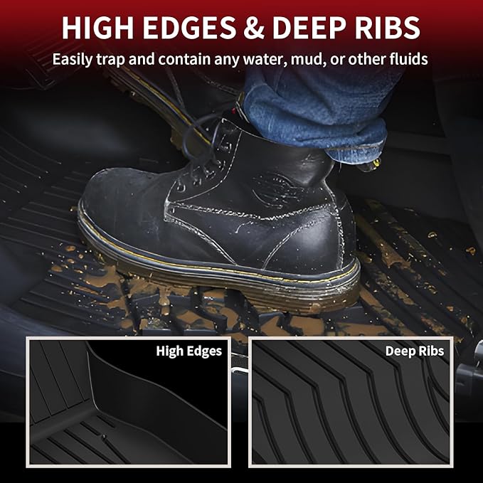 LASFIT Floor Mats for Mercedes Benz CLA 2014-2019 & GLA 2015-2020 250/45 AMG - Image 3