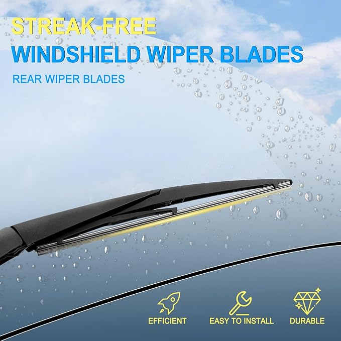 CJPPPZIW® Windshield Wipers-28 Inch+28 Inch+11 Inch Replacement - Image 6