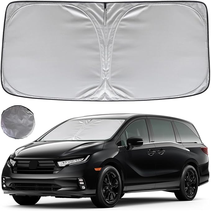 KAYZT Windshield Sun Shade for 2018-2025 2026 Hon-da Odyssey LX EX EX-L Touring by KAYZT