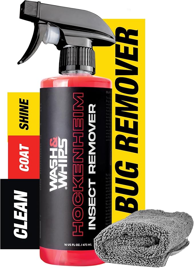 WASH&WHIPS Hockenheim Bug & Insect Remover by WASHWHIPS