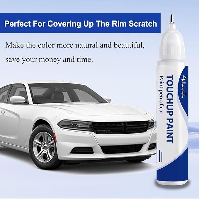Bright White Touch Up Paint for Dodge-Exact Match–Chips and Nicks Car Paint - Image 6