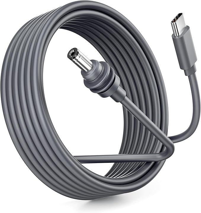 Starlink Mini Cable 10FT/3M DC Power Cable Type C to DC Replacement 18AWG by SOARUN