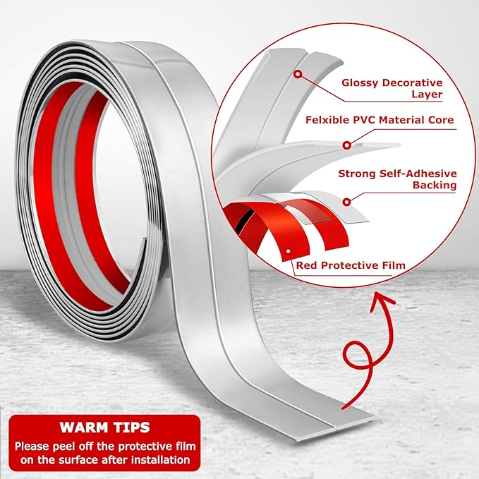 Flexible Peel and Stick Wall Corner Guards - Image 3