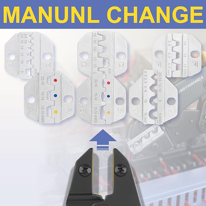 haisstronica 8PCS Crimping Tool Set - Image 6
