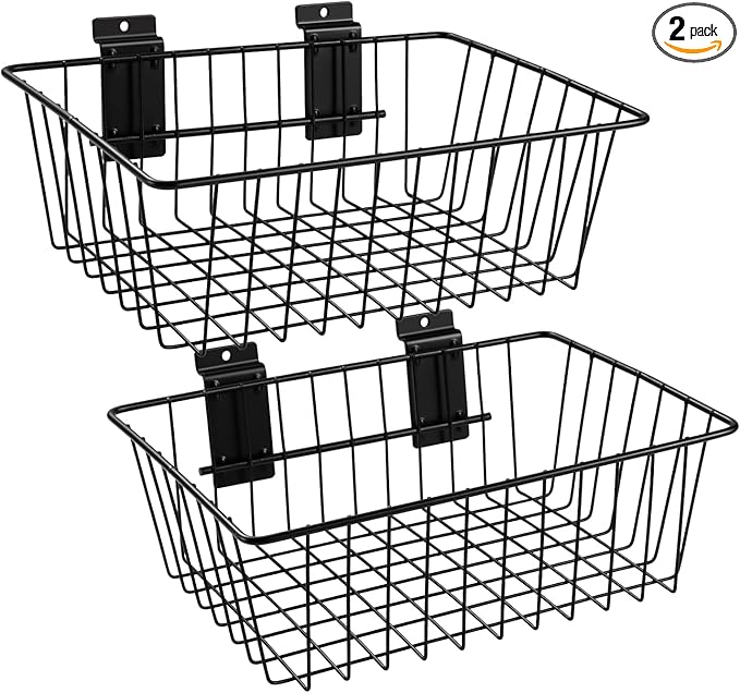 Polmart Heavy Duty Slatwall Basket by Polmart