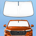 Car Windshield Sun Shade for Honda CRV 2023 2024 2025 2026, 4-Layer Front by ZOIBVCARSUNSHADE