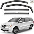 Window Deflectors Smoke Tinted In-Channel Side Window Vent Visor Deflectors by Unknown