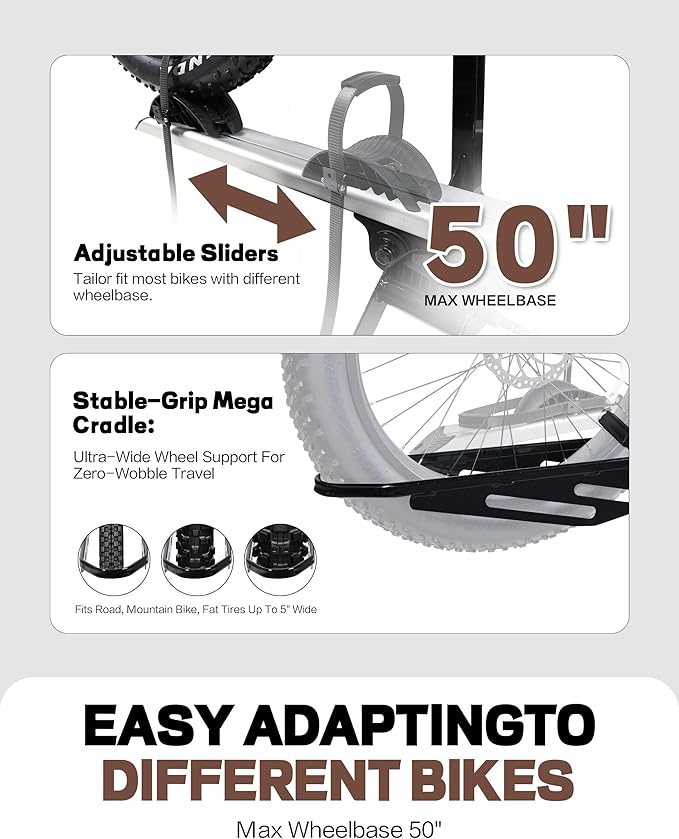200 LBS. Hitch Mount Ebike Rack - Image 6